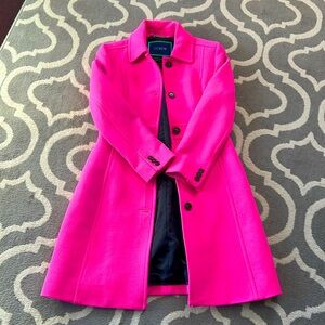 Used in excellent condition J.Crew, pink lady coat